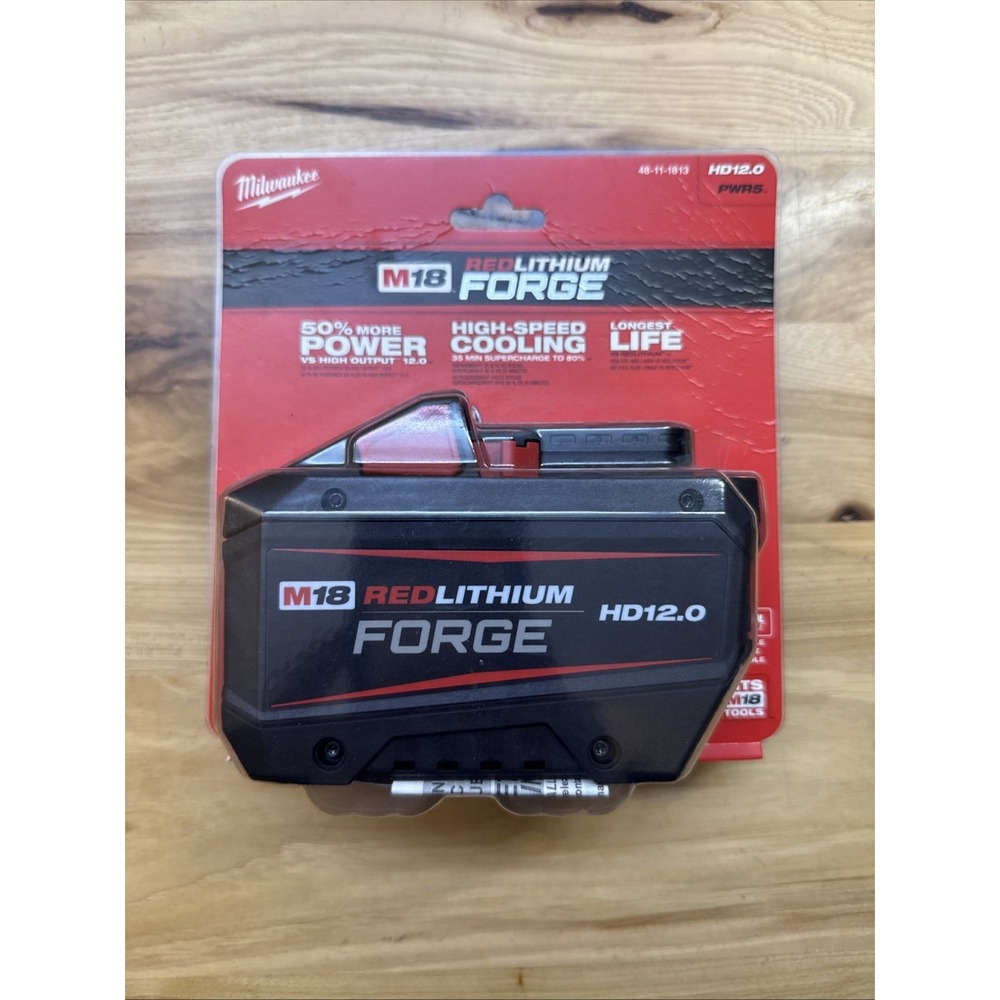 Milwaukee 48-11-1813 M18 18V HD12.0 REDLITHIUM FORGE Battery Pack